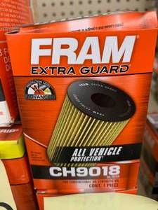lot 274 image: FRAM TOUGH GUARD OIL FILTER #CH9018