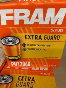 lot 277 image: FRAM EXTRA GUARD OIL FILTER #PH120600