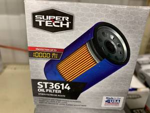 lot 287 image: SUPER TECH OIL FILTERS #ST3614