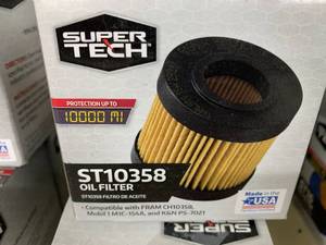 lot 294 image: SUPER TECH OIL FILTERS #ST10358