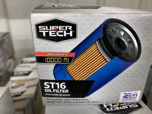 lot 295 image: SUPER TECH OIL FILTERS #ST16