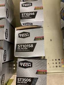 lot 300 image: SUPER TECH OIL FILTERS #ST3506ST10158ST10246