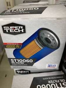 lot 301 image: SUPER TECH OIL FILTER #ST10060