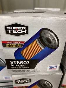lot 302 image: SUPER TECH OIL FILTER #ST6607