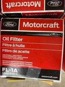 lot 312 image: MOTORCRAFT OIL FILTER #FL-1A