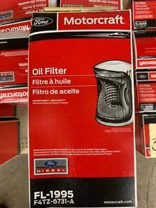 lot 314 image: MOTORCRAFT OIL FILTER #FL-1995