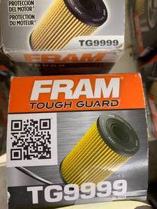 lot 333 image: FRAM TOUGH GUARD OIL FILTERS #TG9999