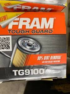 lot 334 image: FRAM OIL FILTERS #TG9100