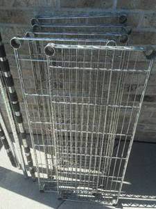 Metro Racking, 36 x 14 x 55 in., 5 shelves. NSF