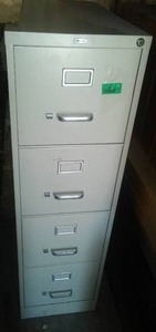 4 Drawer File Cabinet - KIRSH