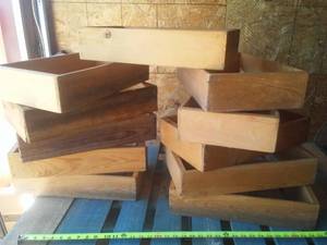 Wood Rectangles, 18 x 10.25 x 3.75 in. quantity - 11.