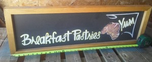Sign - Reversible Chalk Board