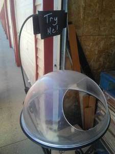 Acrylic Sample Domes (5) & stand