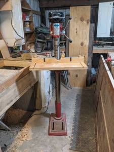 CUMMINS Standing Drill Press - 34 HP 1 Phase - Tested and Works