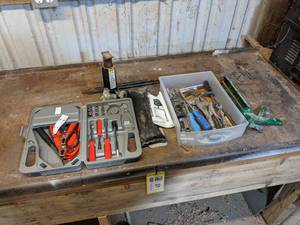 Lot of Hand Tools, Jumper Cables, Jack and More
