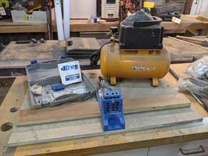 Air Compressor and KREG Jig