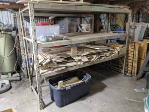 Garage Shelving Unit - 3 Shelves 102 x 72 x 30 Overall - Contents NOT Included