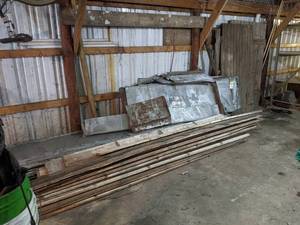 Huge Lot of Old Barnwood and Barn Doors