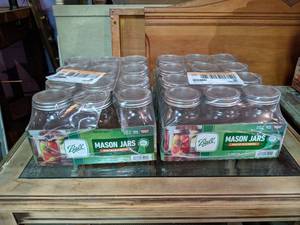 (2) NEW Cases of Pint Ball Mason Canning Jars