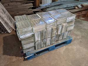 Large Lot of (58) 8 x 8 x 4 Glass Blocks