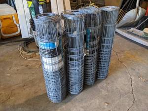 (4) NEW Rolls of Rabbit Guard Fencing - 24 x 50 Each