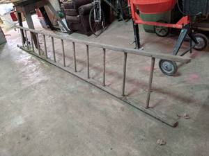 Antique Wood Ladder - About 154 x 18