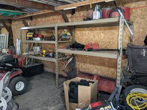 Garage Shelving Unit - 5 Shelves 144 x 72 x 30 Overall - Contents NOT Included