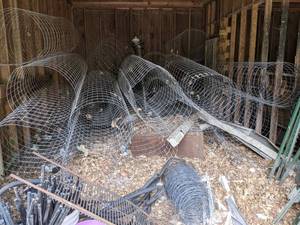 Lot of (28) 6 x 23 Fence Tubes - These were Used for Tomatoes, would be good for Young Trees