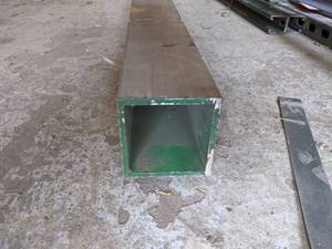 Aluminum Square Tubing - 3 x 3 x 11, 316 Wall