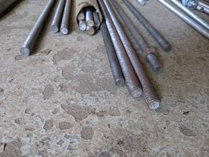 Lot of 34 Threaded Rod, 12 Long