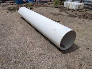 16 x 96 PVC Plastic Pipe Section