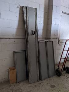 Metal Shelving Units, Disassembled