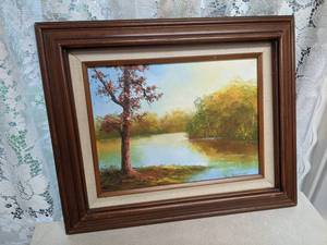 lot 334 image: Ken Peterson Painting in Frame
