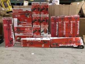 Lot of assorted Homelite tools various models and conditions customer returns see pictures