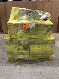 Lot of assorted Ryobi Outdoor Tools various models and conditions see pictures