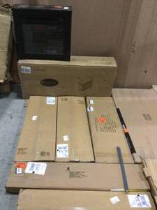 Pallet with assorted furniture and shelves not inspected customer returns see pictures