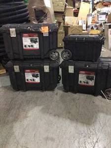 Lot of assorted Husky Mobile Boxes various conditions see pictures
