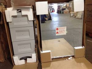 lot 23 image: Drawer Base and mirror customer returns see pictures