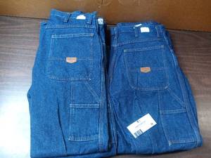 5 Pairs of 32 x 34 Carpenter Jeans-(4) Red Kap, (1) G & K