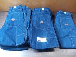 12 Pairs of 33 x 30  Carpenter Jeans (11) G & K, (1) Red Kap