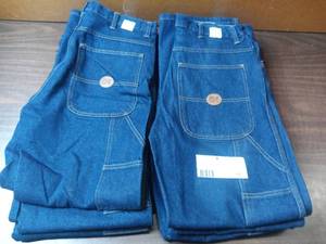 7 Pairs of 33 x 33 G & K Carpenter Jeans