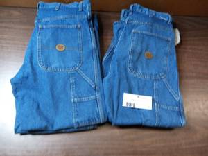 4 Pairs of 36 x 33G & K Carpenter Jeans