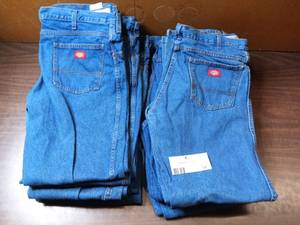 11 Pairs of 36 x 34 Dickies Relaxed Cut Jeans