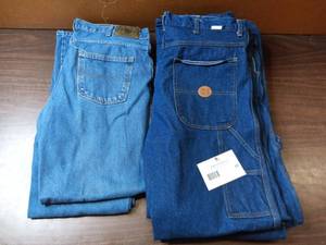 6 Pairs of G & K Relaxed Cut & Carpenter Jeans- (2) 38 x 32 G & K Relaxed Fit, (4) 38 x 36 G & K Carpenter