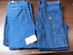 4 Pairs of Relaxed Cut Jeans-(3) 30 x 42 G & K , (1) 40 x 30 G & K
