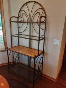 Metal Frame Bakers Rack 30x18x80