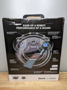 lot 2 image: Brand New Shark ION Robot Vacuum Wi Fi Connected Works with Google Assistant Multi Surface Cleaning RV750