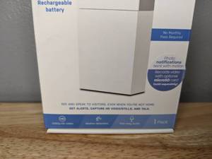 lot 15 image: Brand New Feit Electric 1080p HD Wi-Fi Wireless Video Doorbell