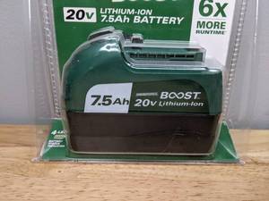 lot 17 image: Brand New Masterforce BOOST 20-Volt Lithium-Ion 7.5Ah Battery