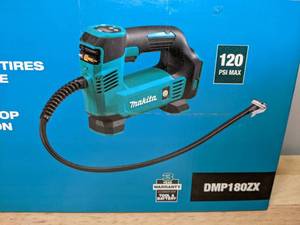 lot 20 image: Brand New Makita18-Volt LXT Lithium-Ion Cordless Inflator